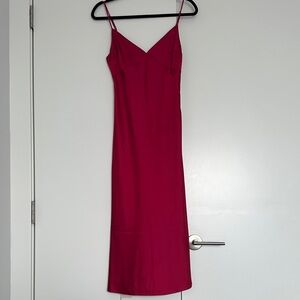 NWT!! Abercrombie & Fitch Pink Midi Dress